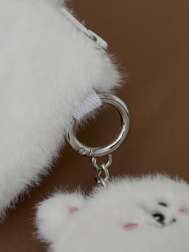 ぬいぐるみカードケース(HUG BROWN) コニー