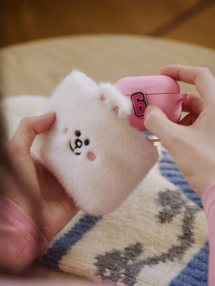 ぬいぐるみカードケース(HUG BROWN) コニー