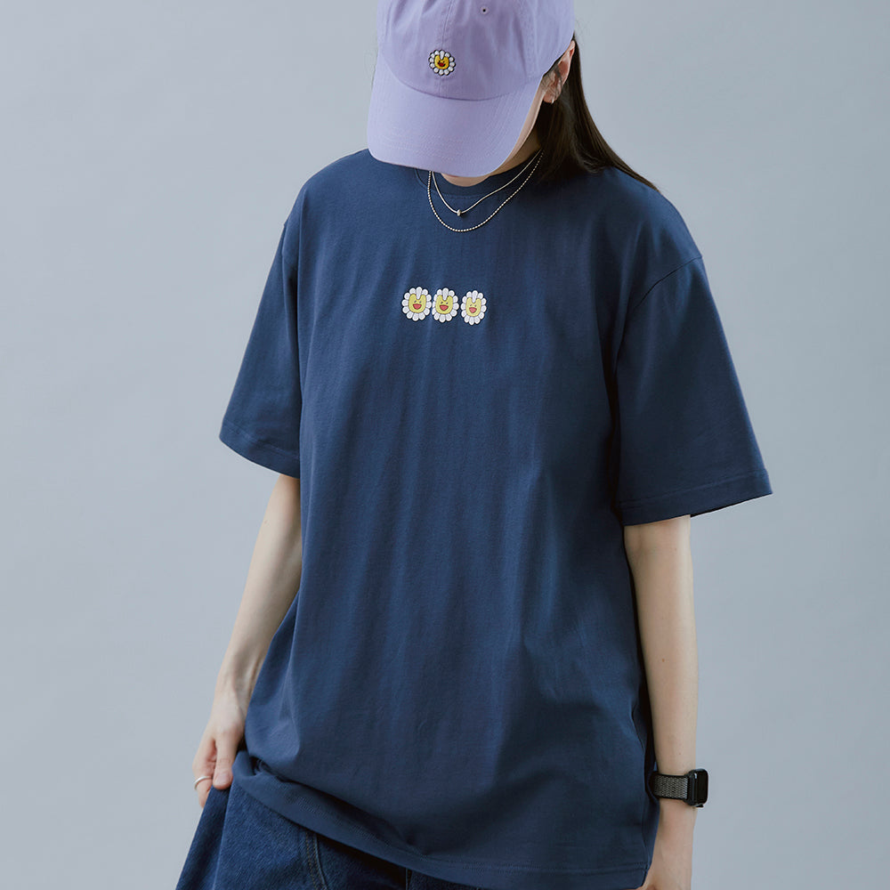 NewJeans x MURAKAMI Tシャツ(NAVY)