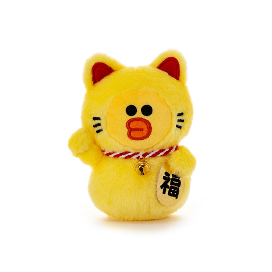 招き猫ぬいぐるみ イエロー サリー