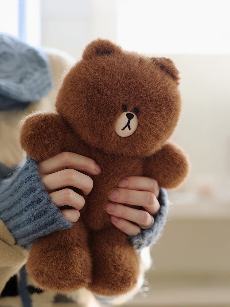 ミディアムぬいぐるみ(HUG BROWN) ブラウン