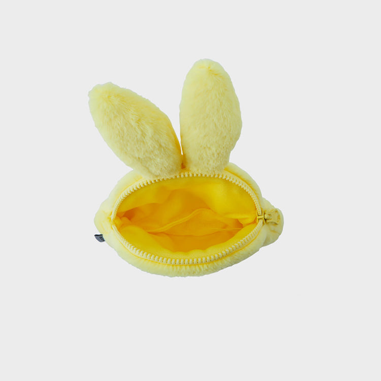TOKKI ぬいぐるみフェイスポーチ (YELLOW)