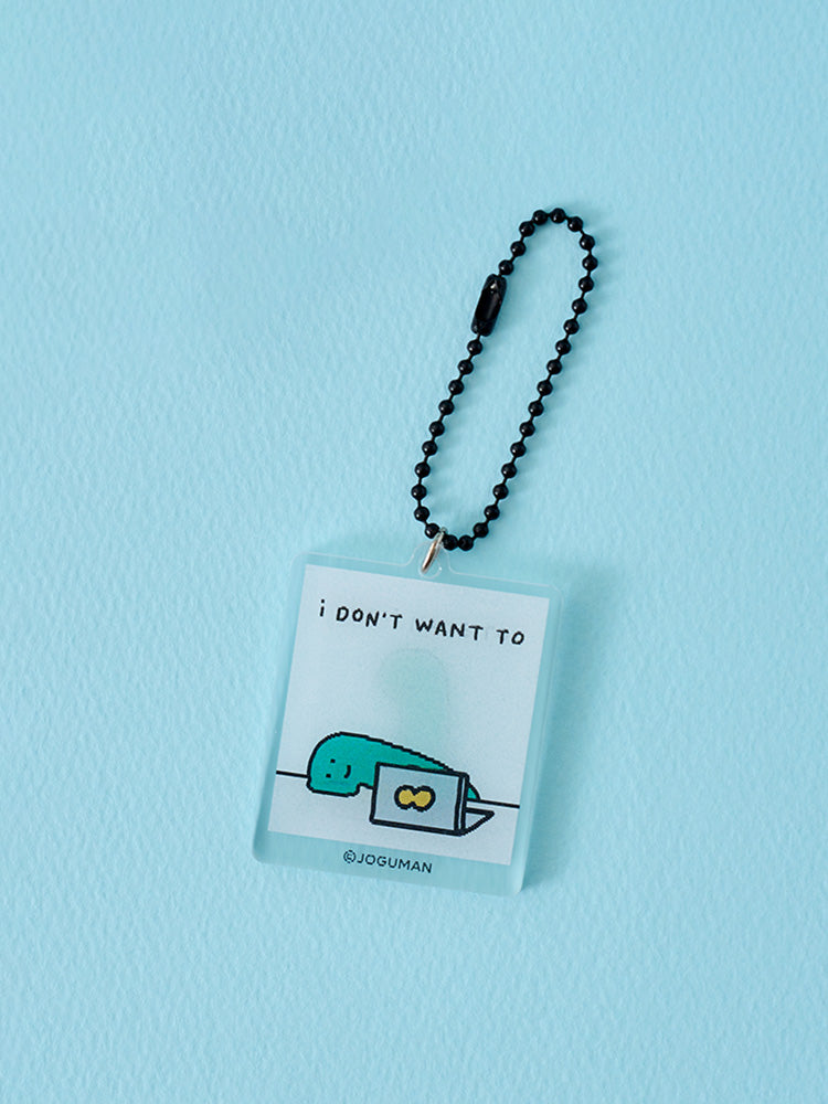 アクリルレンチキュラーキーリング やりたくない(PARADOX) ブラキオ