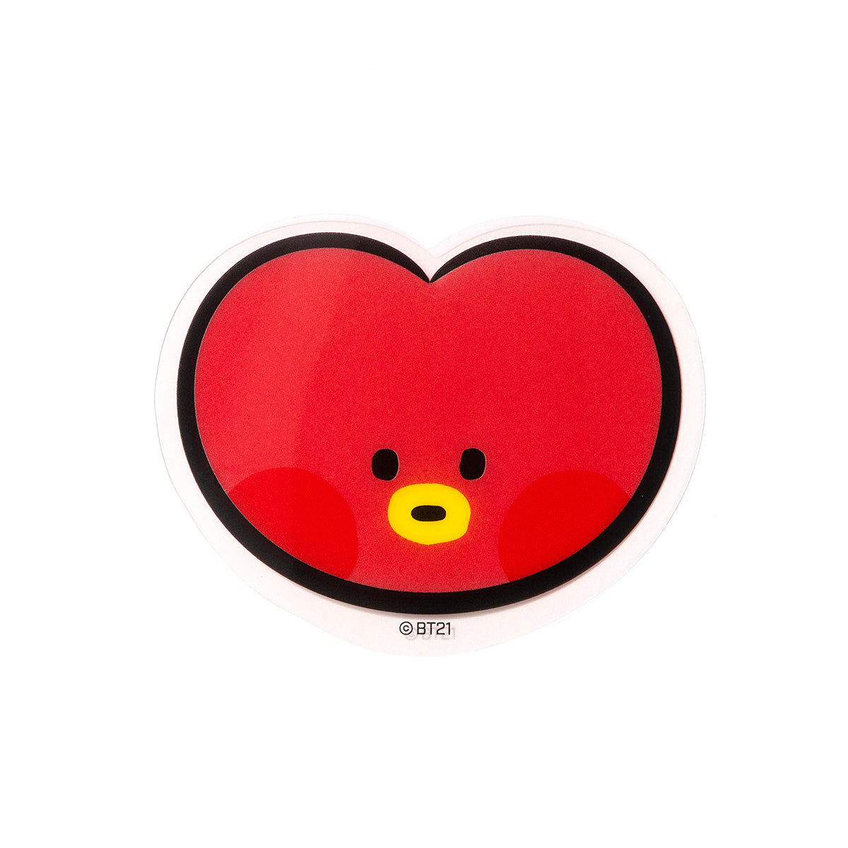 BT21 minini ステッカー(FACE) TATA