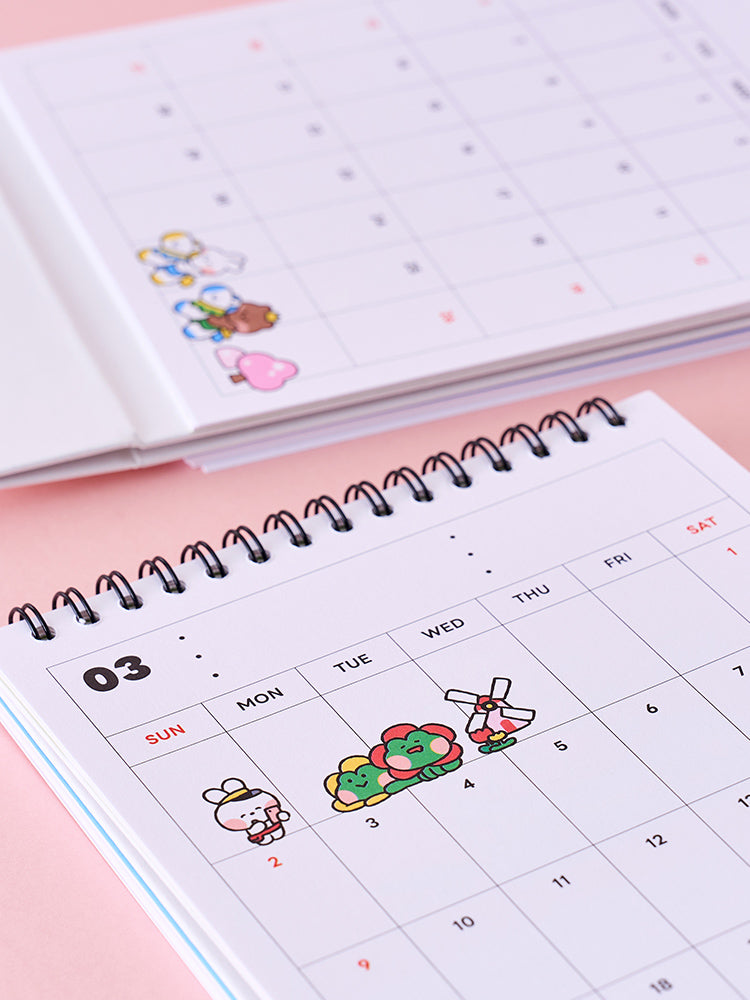 minini 2025カレンダー(THEME PARK) LINE FRIENDS