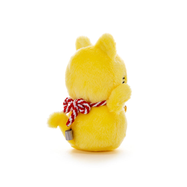 招き猫ぬいぐるみ イエロー サリー