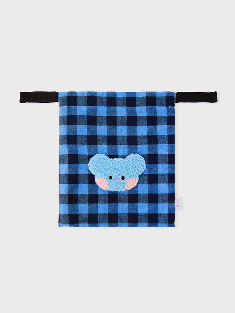 BT21 minini ベーシック チェック巾着 KOYA
