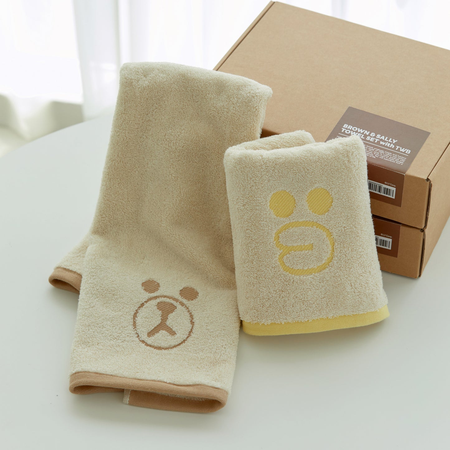 タオルセット(LAZY DAY) LINE FRIENDS