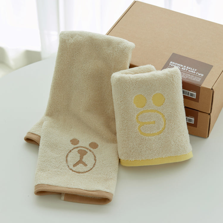 タオルセット(LAZY DAY) LINE FRIENDS