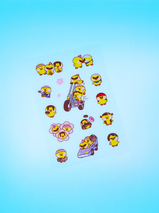 minini ステッカー(minini world) サリニ