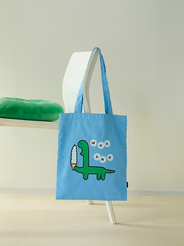 エコバッグ ブルー(RUNAWAY) ブラキオ