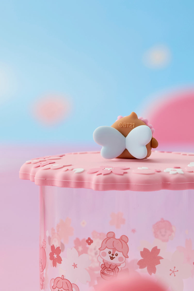 ベビー ガラスコップ＆カバー(SPRING FAIRY) SHOOKY