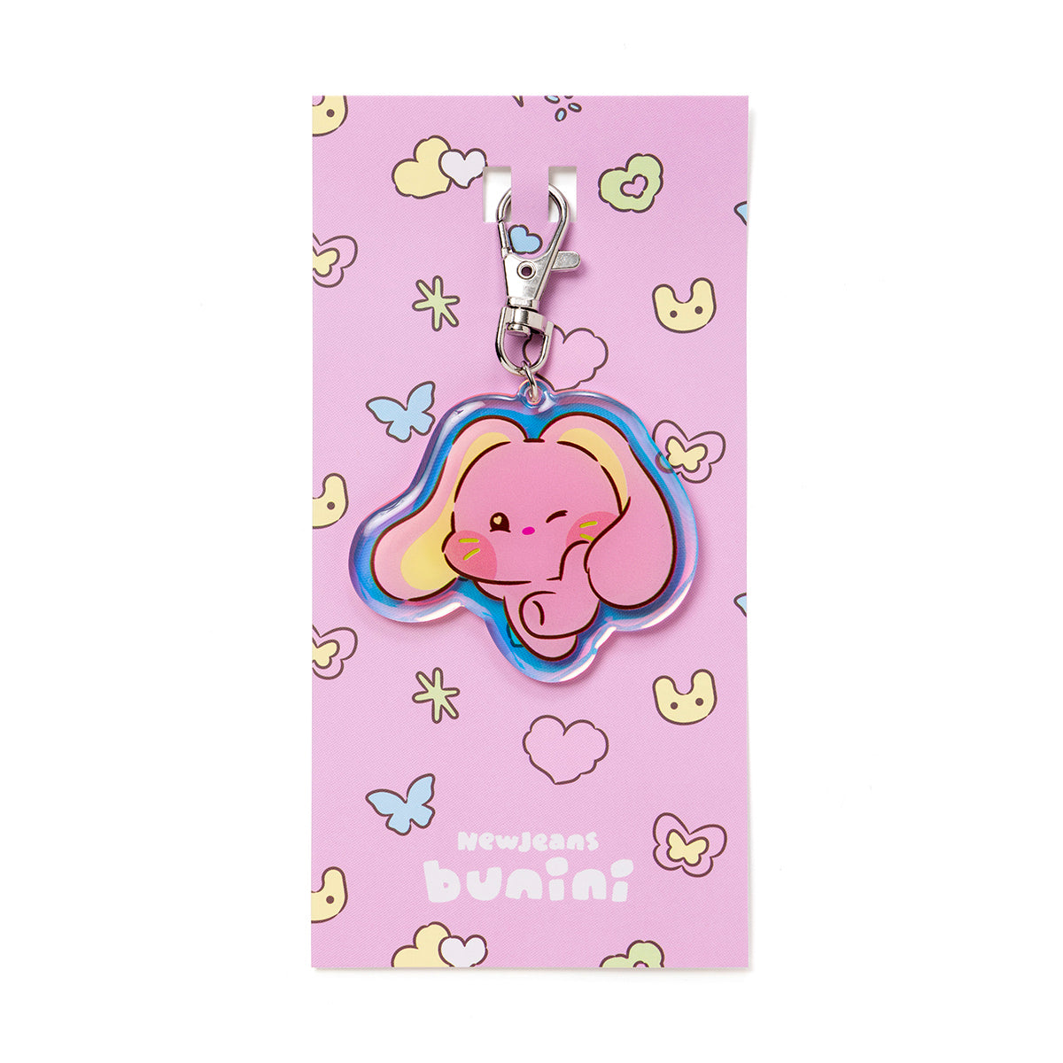 bunini アクリルキーチェーン(PINK)