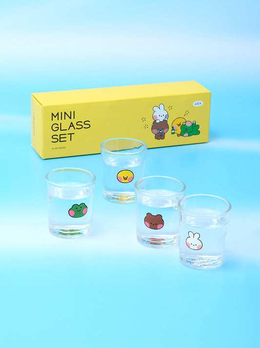 minini ワールド 焼酎グラスセット(minini world) LINE FRIENDS