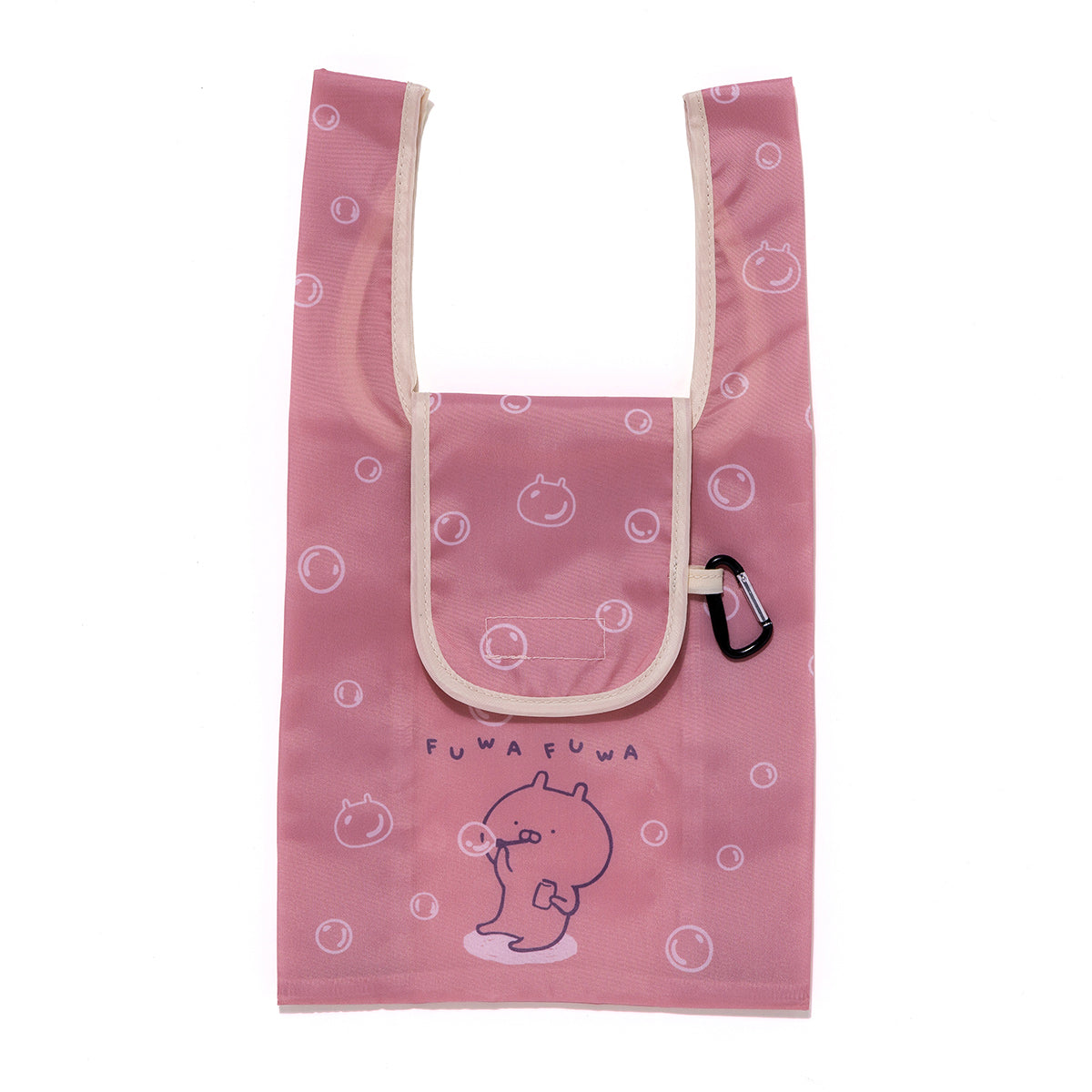 ミニエコバッグ(シャボン玉) うさまる