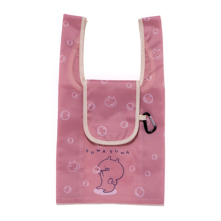 ミニエコバッグ(シャボン玉) うさまる