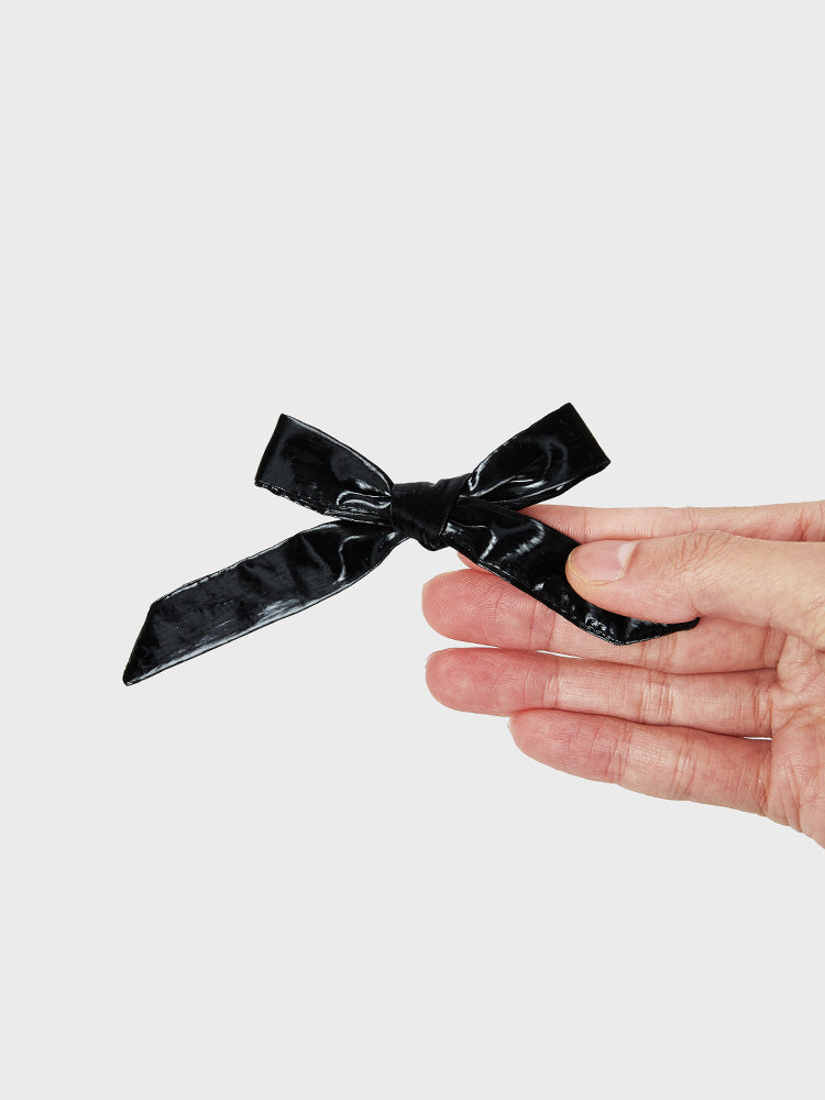 COLLER PADDED リボン スティコン オニキスブラック