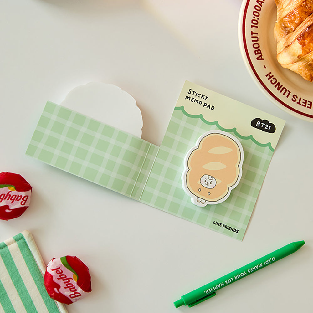 ベビー のり付きメモパッド(BAKERY) RJ