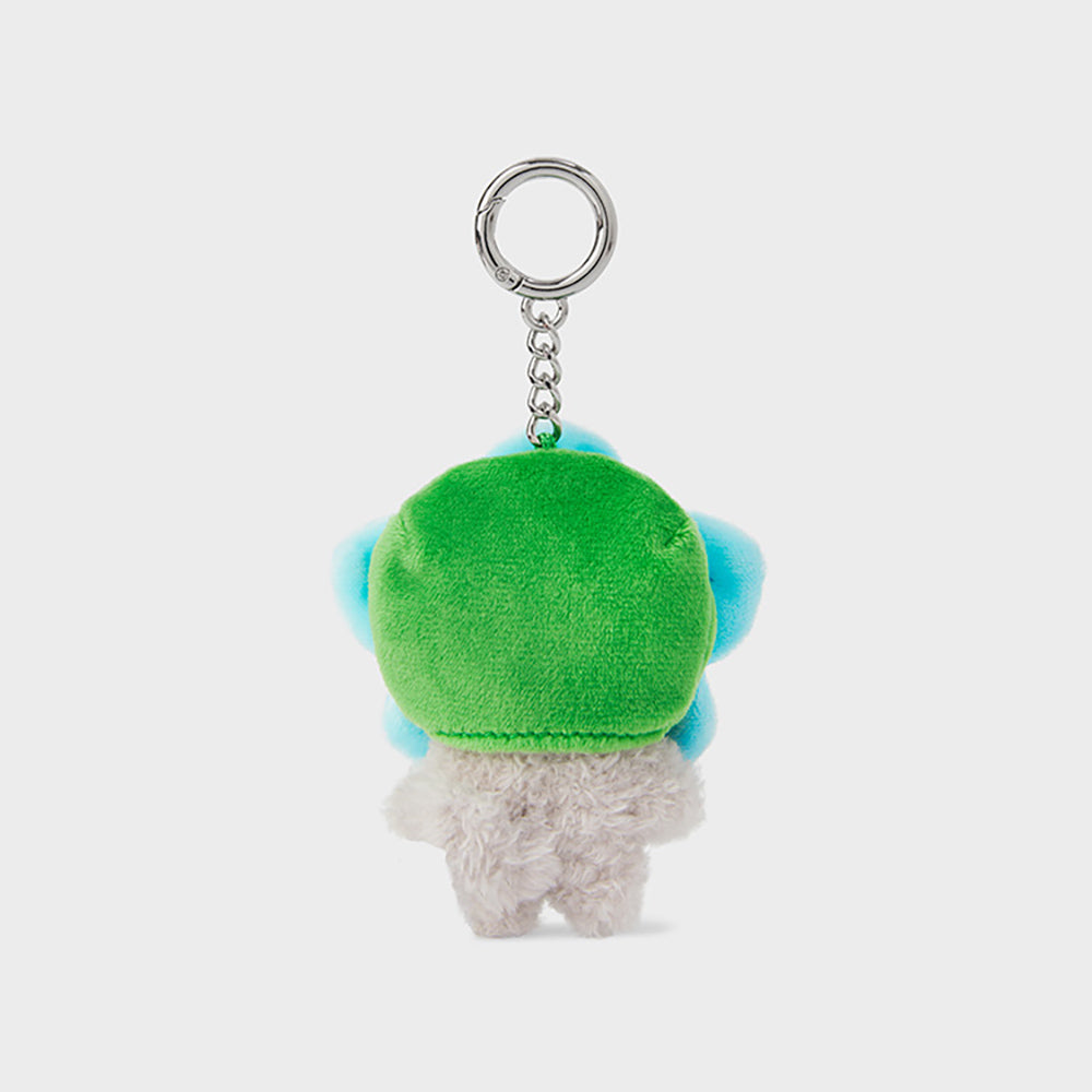 mini minini フラワーキーリング ニャギ