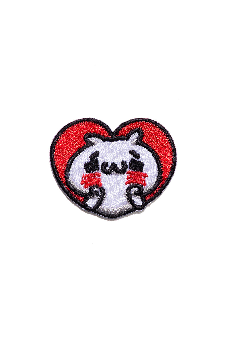 刺繍ミニワッペン にゃんこ