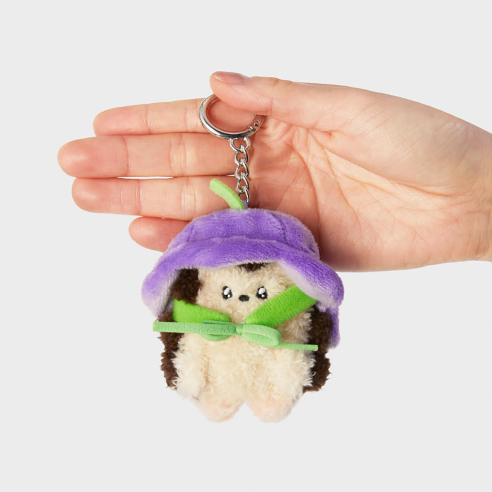 mini minini フラワーキーリング ドチニ