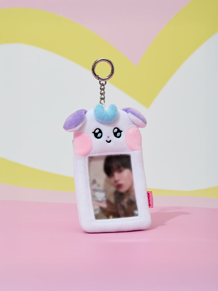 MIGHTEEZ jjongyo PHOTO HOLDER PLUSH KEYRING
