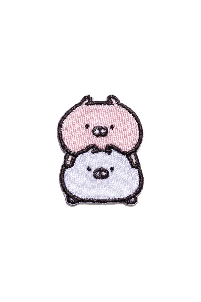 刺繍ミニワッペン うさまる/うさこ