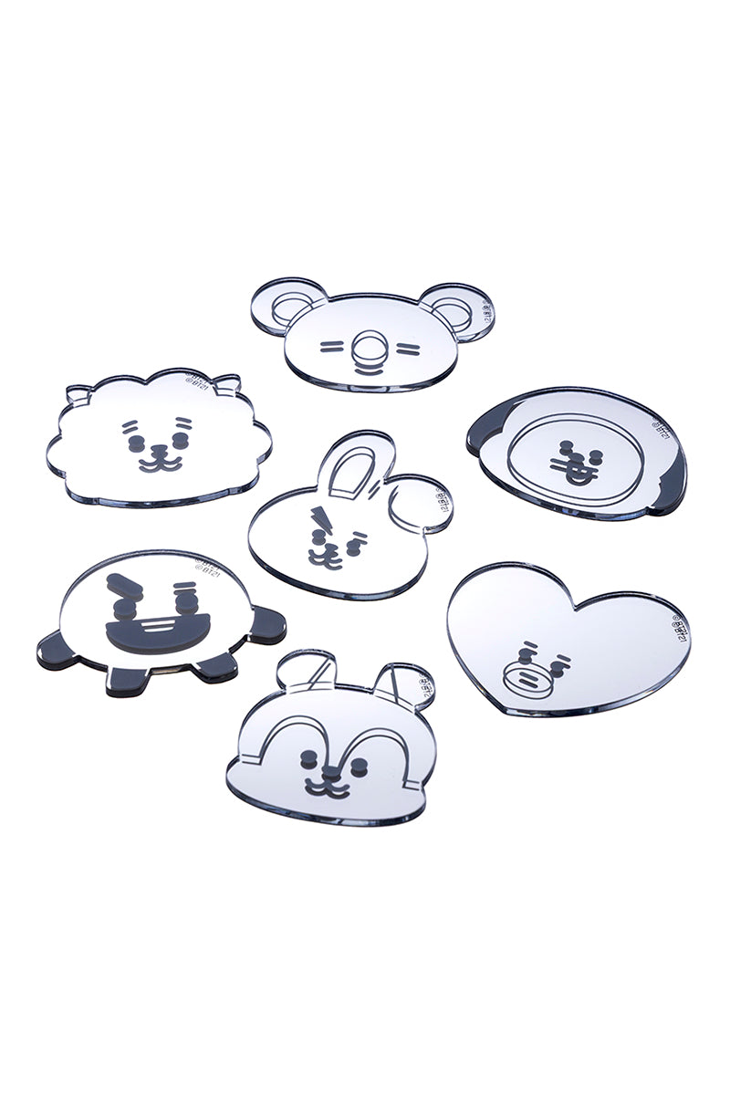 ランダムミラーステッカー BT21