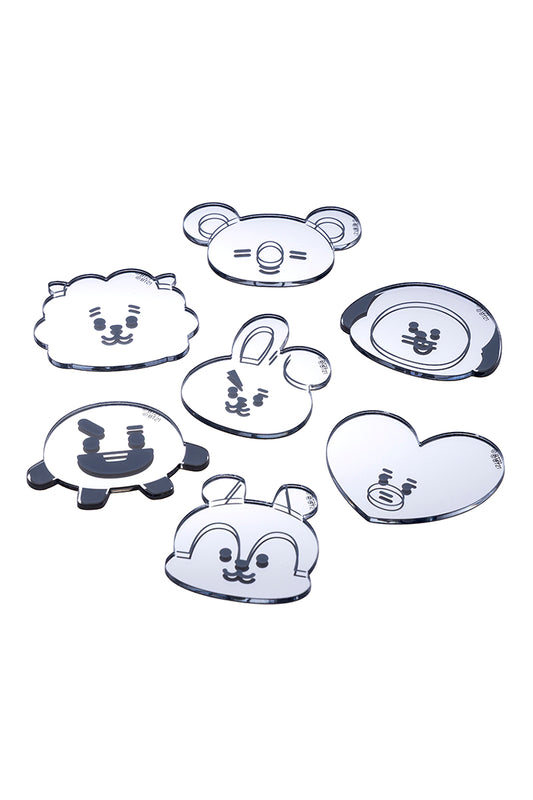 ランダムミラーステッカー BT21
