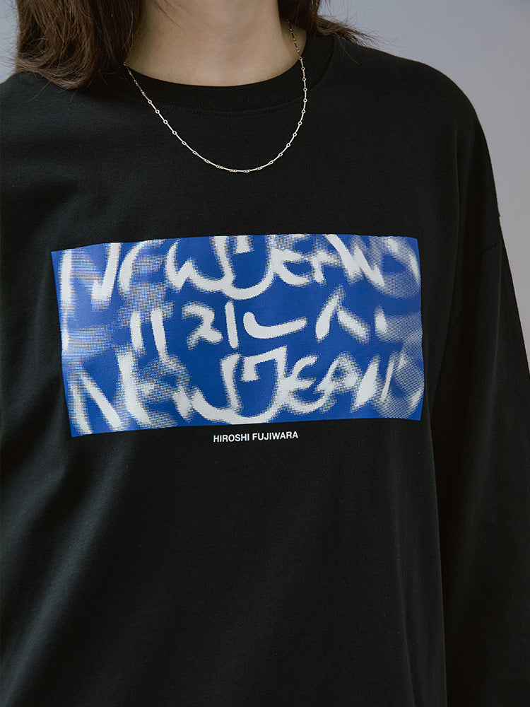 NewJeans X Hiroshi Fujiwara COLLER 長袖Tシャツ ver.1