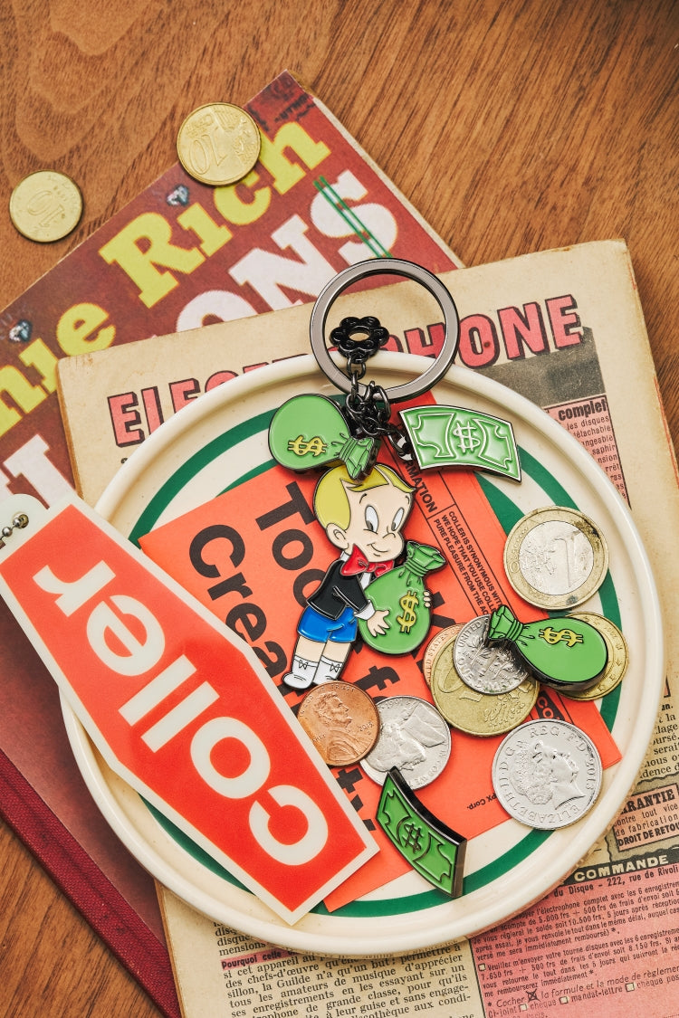 COLLER x UNIVERSAL メタルキーリング リッチー・リッチ