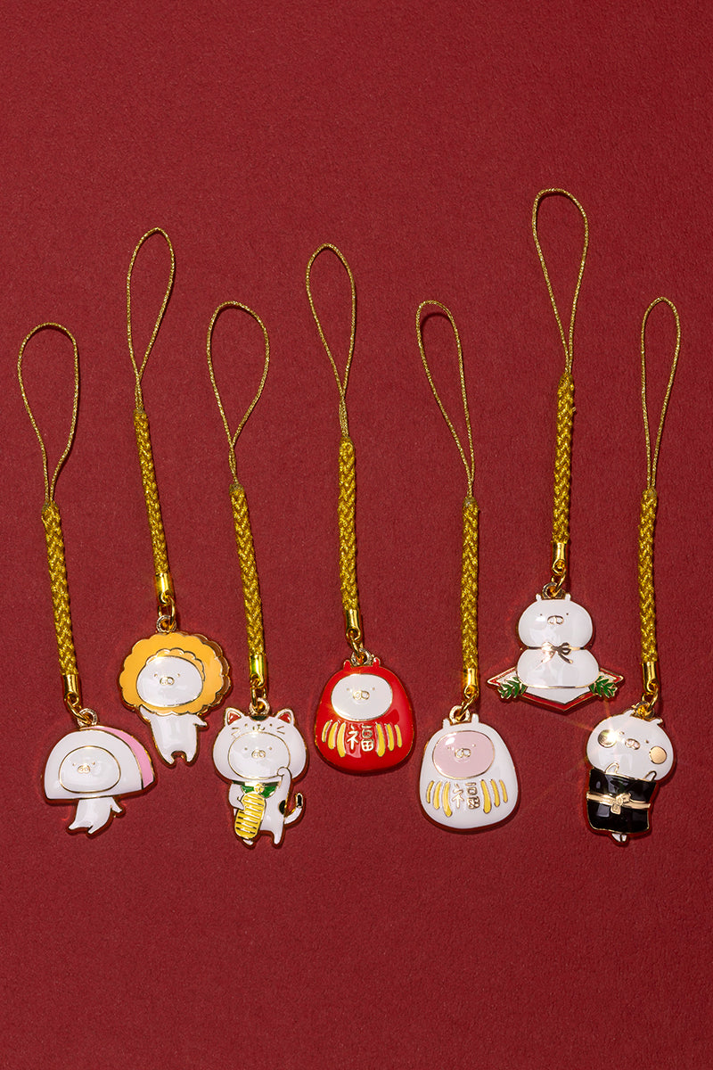 New Year ランダムストラップ うさまる