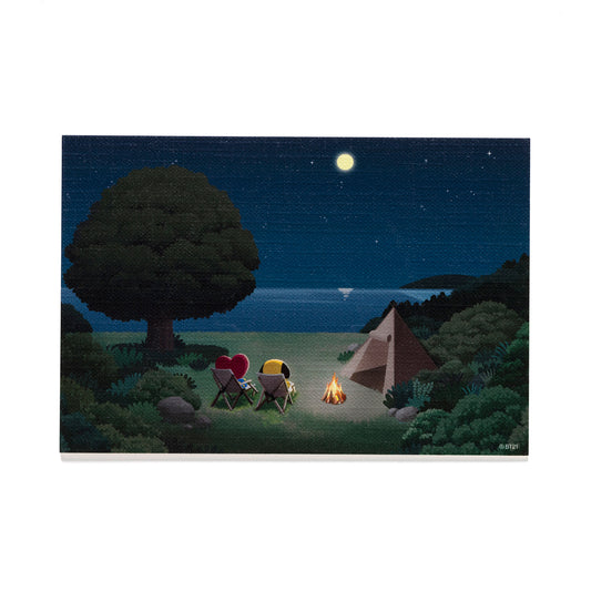 MUSEUM キャンバスポストカード(NIGHT)  CHIMMY/TATA