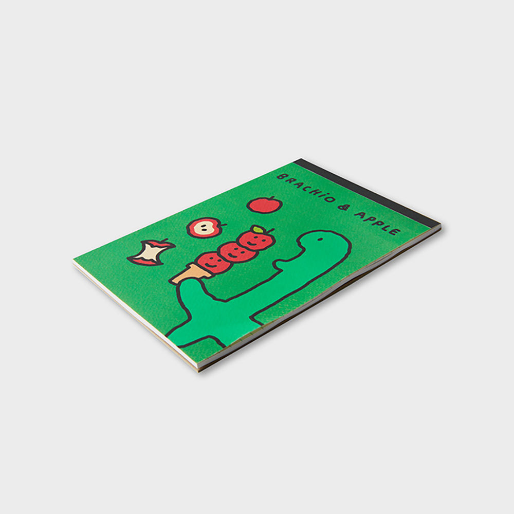 ベーシックノートパッド (グリーン) ブラキオ