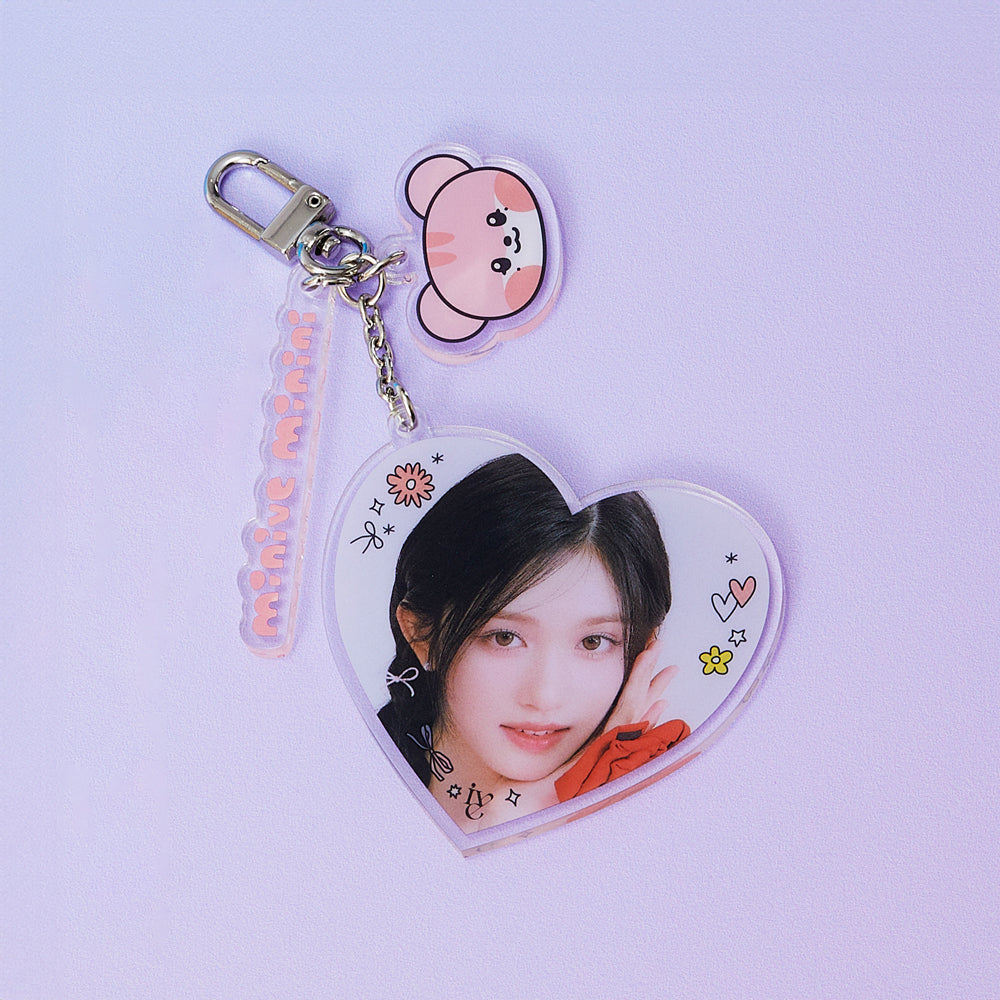 IVE アクリルキーリング LEESEO