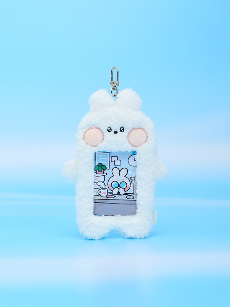 minini ふわもこカードホルダーキーリング(minini world) コニニ