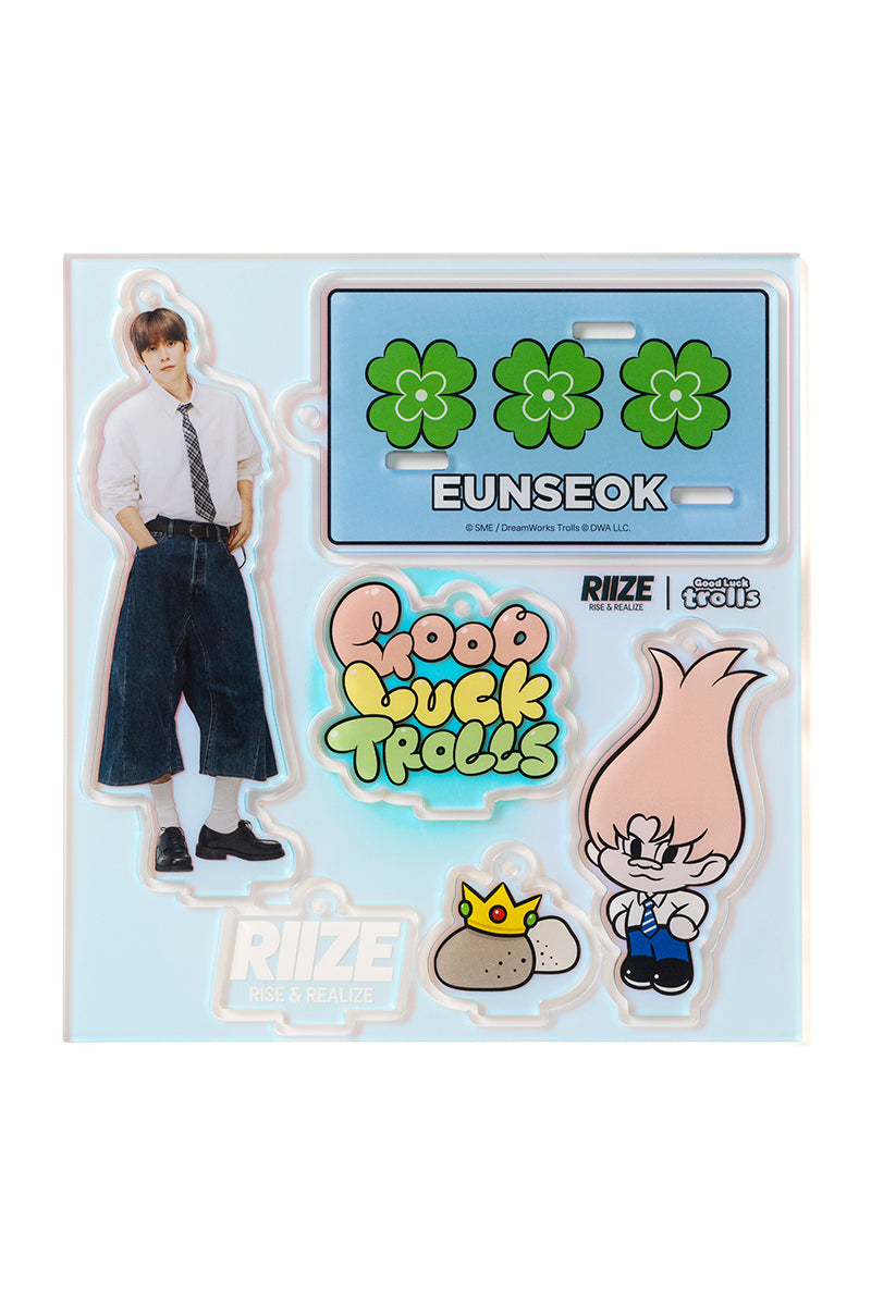 [RIIZE X Good Luck Trolls] ACRYLIC STAND & KEYRING (EUNSEOK)