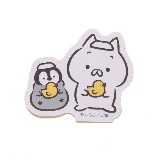 ステッカー ひよこ(ねこぺんの湯) ねこぺん日和