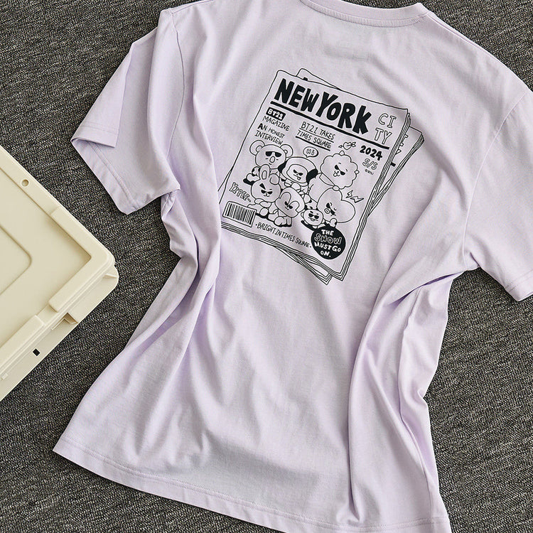 NEW YORK Tシャツ (CITY-EDITION) BT21