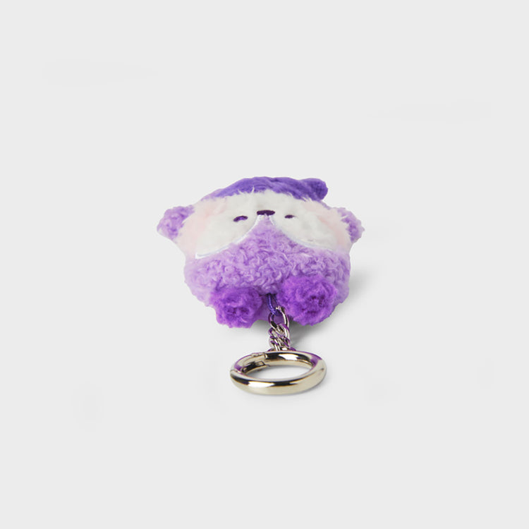 BT21 minini ぬいぐるみキーリング(パープル) MANG