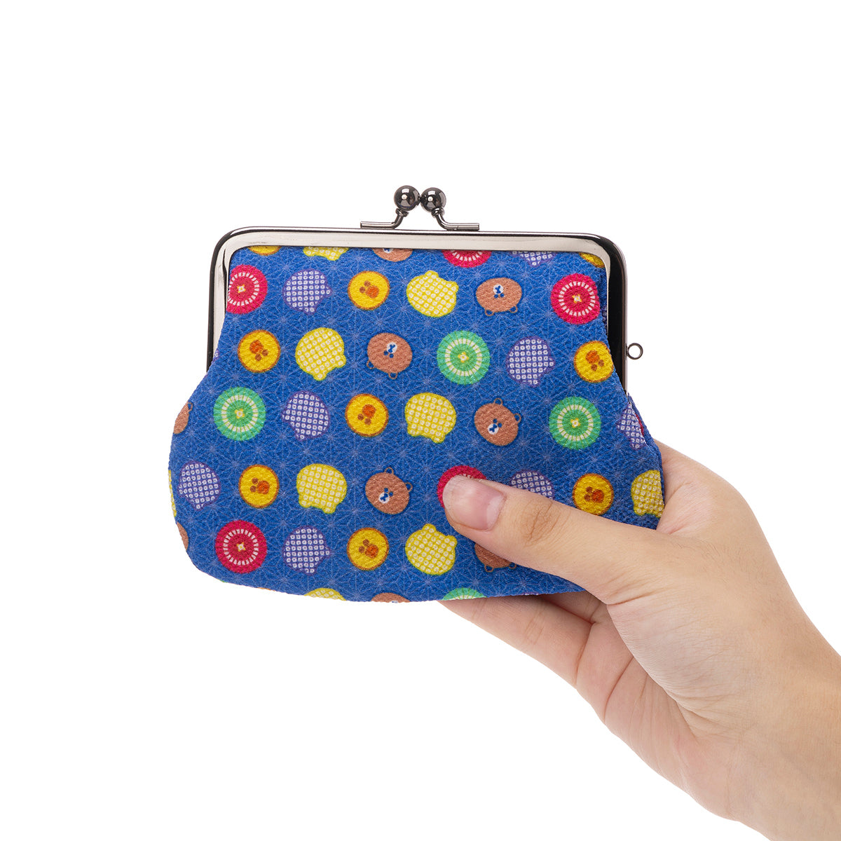 親子がま口(紺) LINE FRIENDS