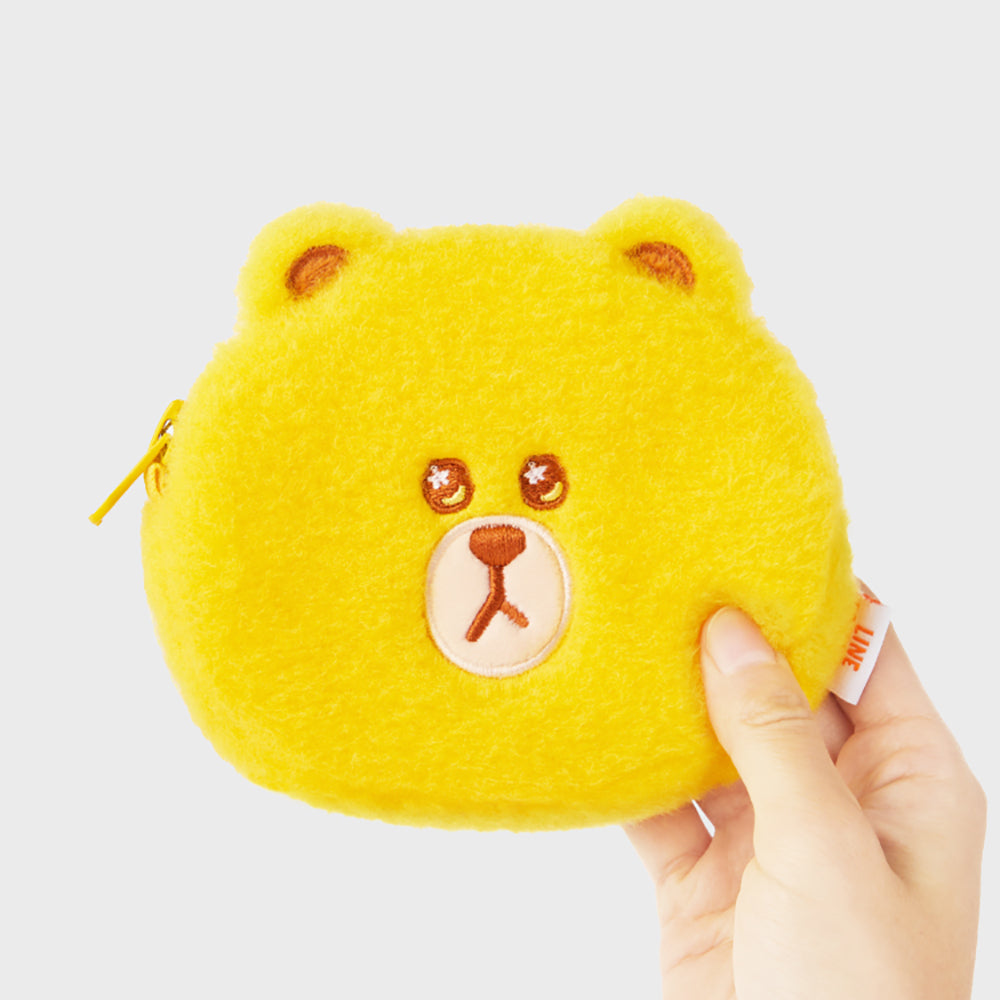 パーリーゲイツ　 LINE FRIENDSブラウン ボールポーチ 新品 パーリーゲイツ ボールケース ボールポーチ ラインフレンズ