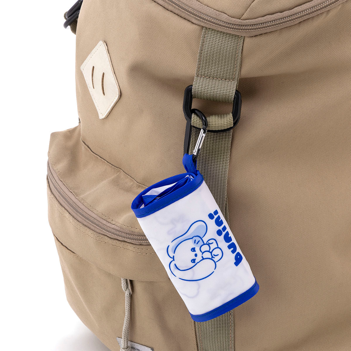 bunini ミニエコバッグ(NV×WH)