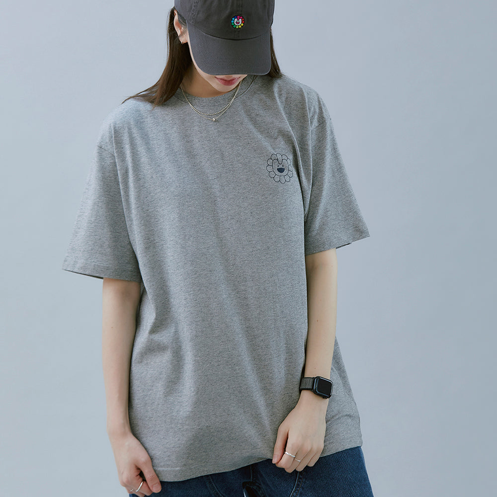 NewJeans x MURAKAMI Tシャツ(MELANGE GRAY)