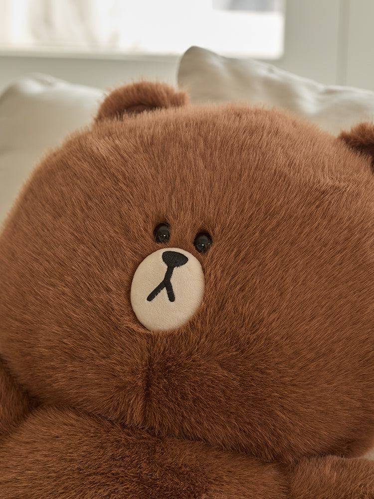 ミディアムぬいぐみ(HUG BROWN4) ブラウン