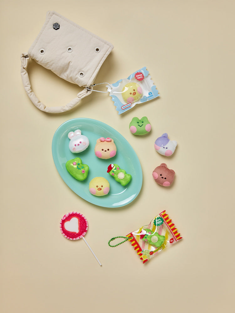 minini ランダムぬいぐるみマグネット(DESSERT CAFE)