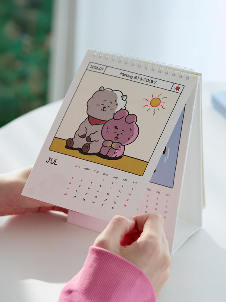 2026年カレンダー BT21