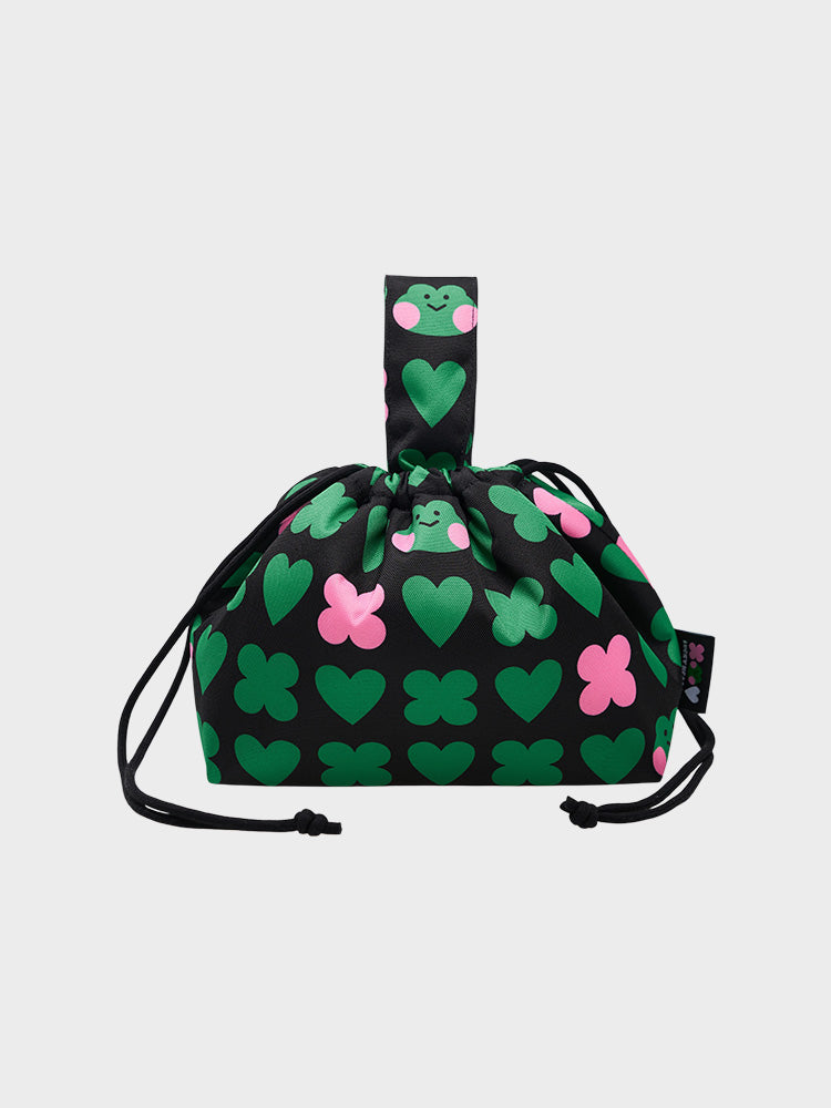 minini x DROPDROPDROP 巾着バッグ レニニ