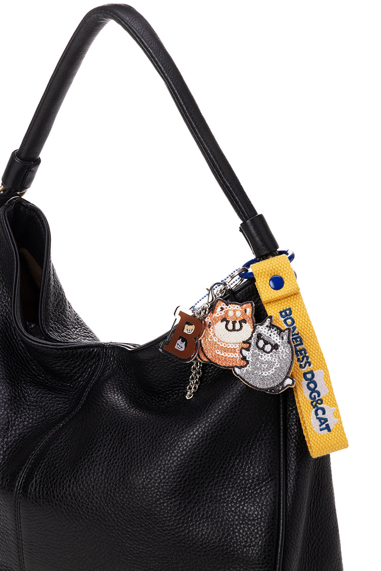 スパンコールチャーム ボンレス犬とボンレス猫