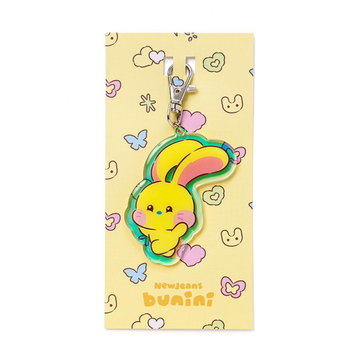 bunini アクリルキーチェーン(YELLOW)